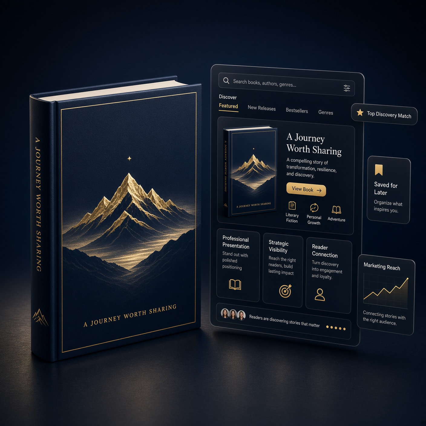 Amazon & Book Marketing project example for authors